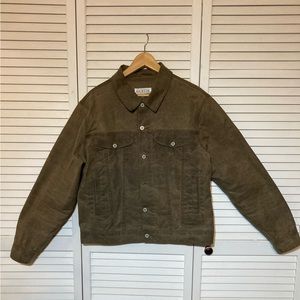 GUSTIN 100% Waxed Cotton Trucker Jacket